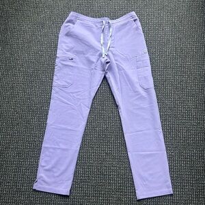 FIGS Technical Collection Women’s Scrub Pants Size Medium Light Purple